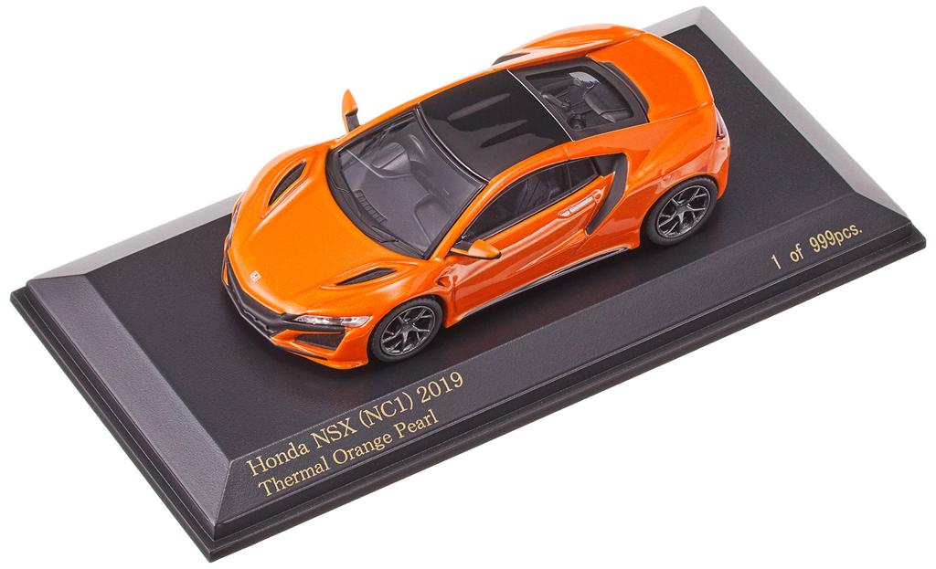 CARNEL64 Honda NSX 2019 Thermal Orange Pearl Finished Product CN640021 1/64 (NC1)