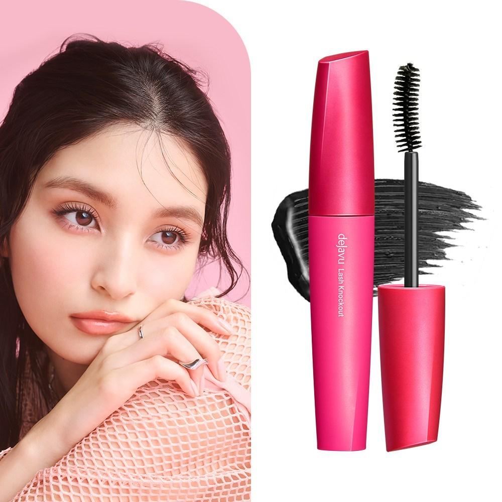Dejavu Smudge-Free Lash Knockout Volume Mascara, Black, 1 Pcs