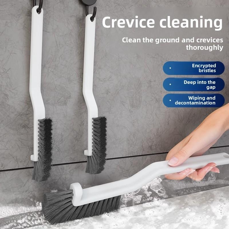 Multifunctional Gap Cleaning Brush - Window Groove Cleaning Tool for Bathroom and Toilet Gap Cleaning and Two-in-one Floor Brush