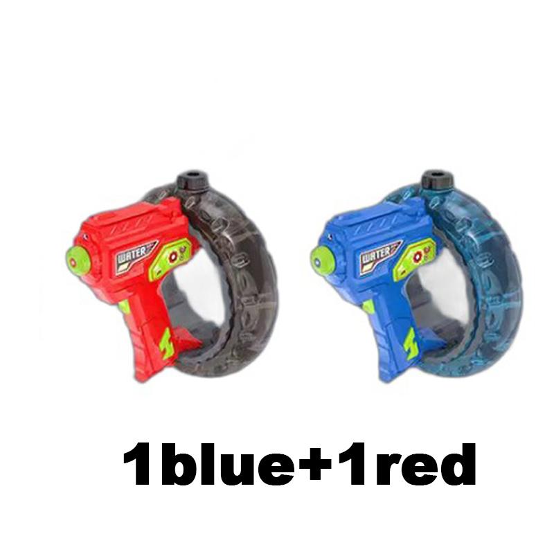 Large Electric Water Gun Ring Handheld Space Concentrator Cool Light Large Capacity Water Blaster Battle Shooting Gun for Kids