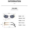 New Fashion Polygonal Sunglasses Metal Frame Eyeglasses Women'S Fashion Street Shooting Trend Hundred Uv400 Shades Eyewear
