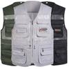 Men's Breathable Mesh Multi-Pocket Outdoor Photography Fishing Vest