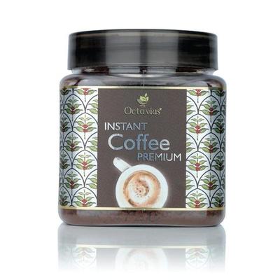 Octavius | Premium Instant Coffee -100Gm | Strong Blend of 75% Coffee & 25% Chicory | Black Coffee | Smooth| 100Gm Unbreakable Jar