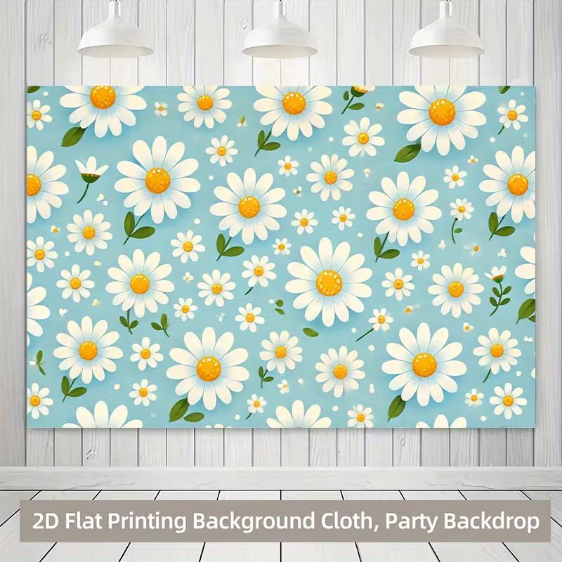 Cute Daisy Tapestry for Nursery, Bedroom and Minimalist Home Decor