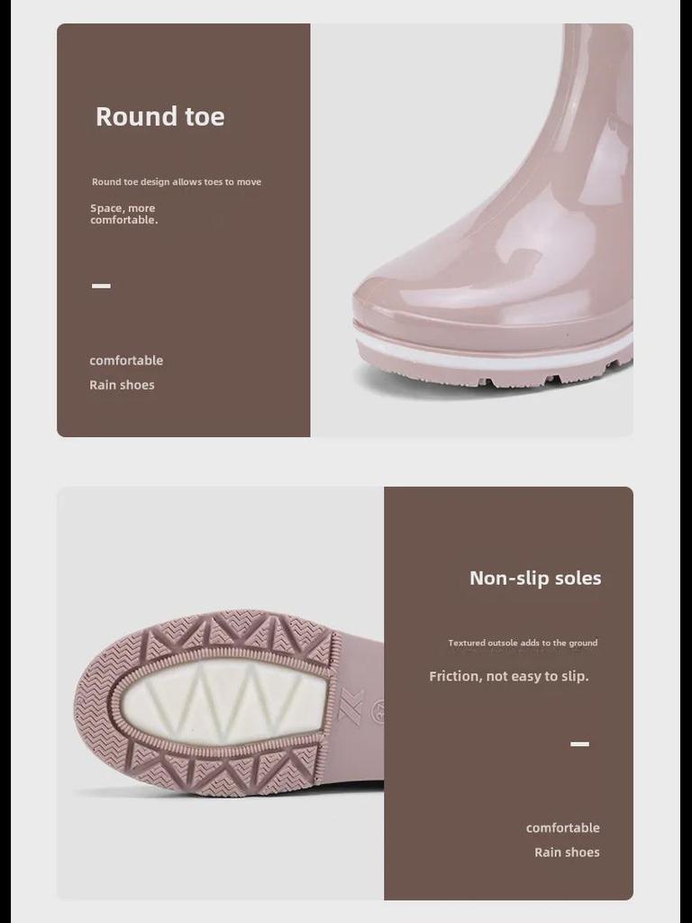 Wasserdichte, rutschfeste Arbeitsstiefel 2025 für Damen: Langlebig, verschleißfest, ideal für Küchen- und Reinigungsaufgaben