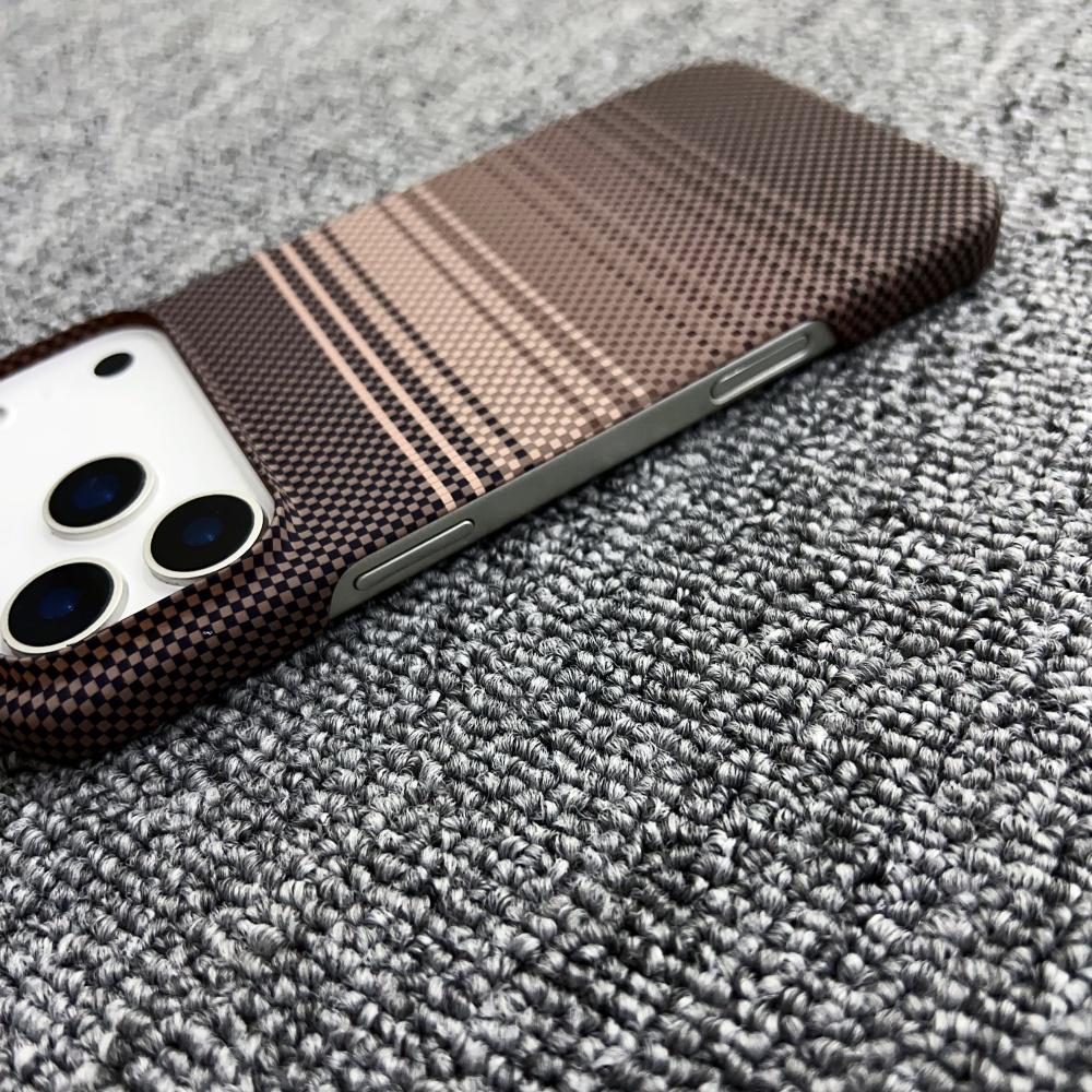 Ultra Slim Rugged Carbon Fibre Magnetic Case For iPhone 17 Air 16 15 14 13 12 Pro Max Plus Frameless Thin for Magsafe PC Cover