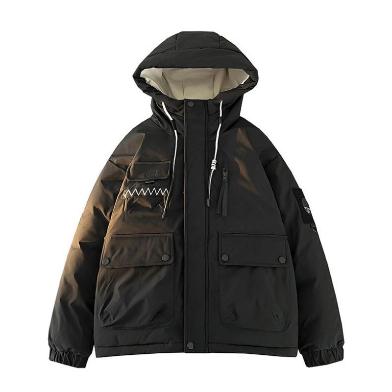 

Модный новый национальный стандарт 90 белый утиный пух новый высококачественный пуховик с капюшоном повседневный открытый пара пуховиков 3XL