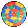 Dart Board Toy Large Size Rich Color Exercise Coordination Skills Kids Dartboard Game Set with 8