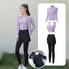 OEING Women's Yoga Fitness Running Outfit Set