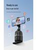 Smart P03 AI Gimbal Stabilizer: 360° Face Tracking, Anti-Shake for Live Streaming & Photography