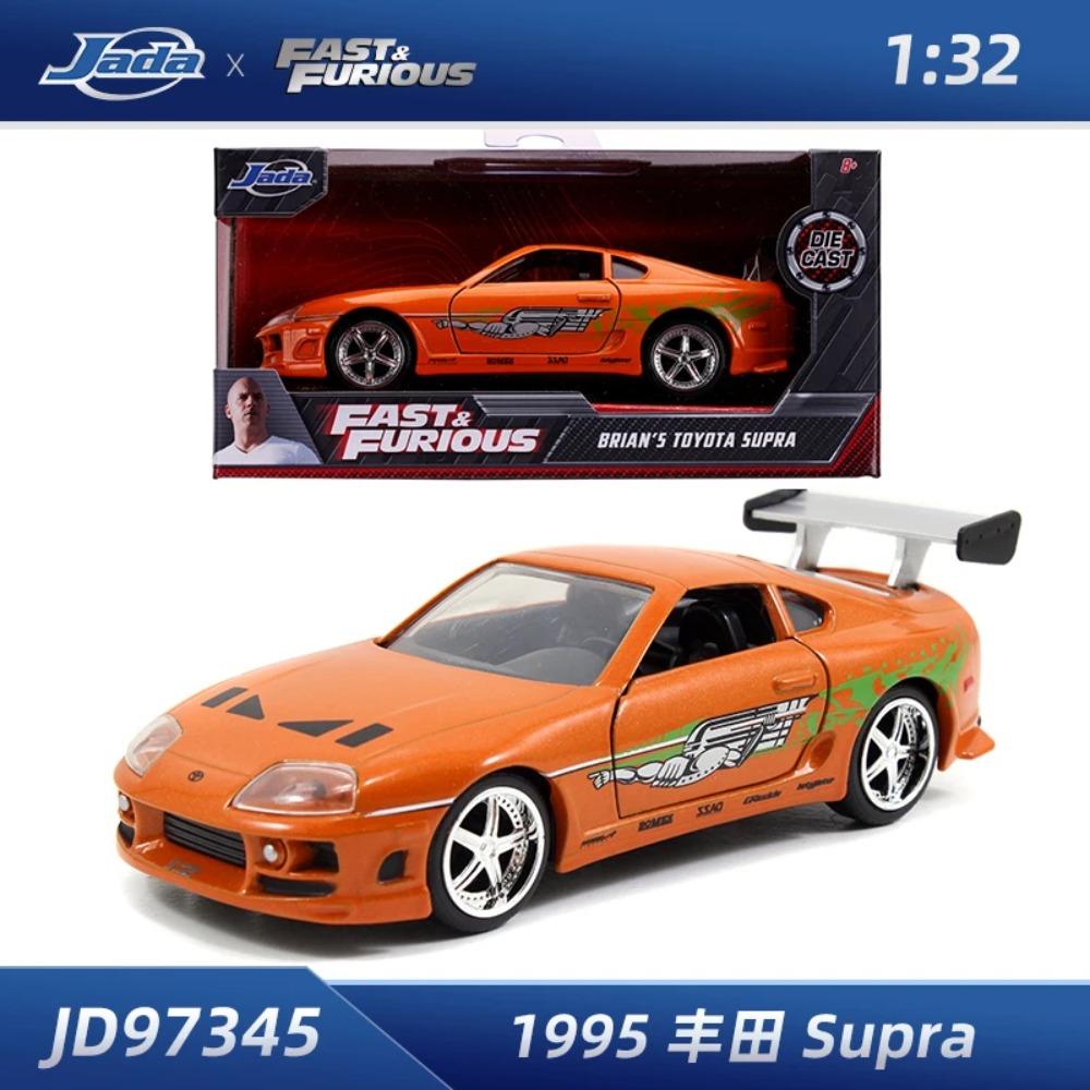 Giocattoli Jada 1:32 Auto in Lega Fast&Furious, Mitsubishi Lancer TOYATO Super Nissan Skyline GTR Jetta RX-7 Collezione Giocattoli Regalo per Bambini