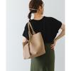 [Rodesco] bag tote bag Tuck tote bag with pouch ladies XX46-2AU2412 MOCHA one