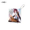 Sunsyea Genshin Impact Official Merch miHoYo Original Birthday Series Coaster Keychain Stand Kazuha Eula Ayaka Albedo