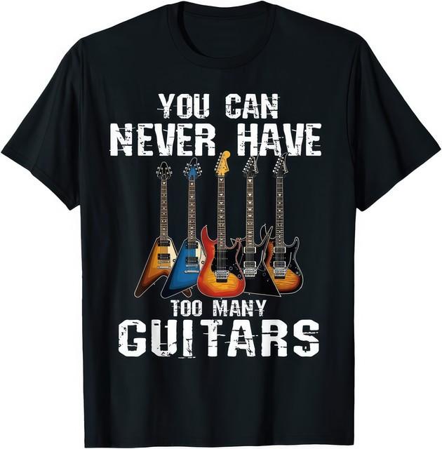 Love Guitar Band Guitarist Music Gift Rock Electric Guitar Graphic T-Shirt M