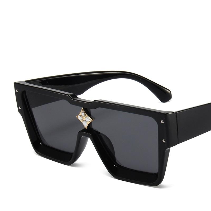 Stylish Cyclone Luxury Sunglasses For Men Women Brand Designer Square Sun Glasses Driving Aviation Fashion Shades Uv400