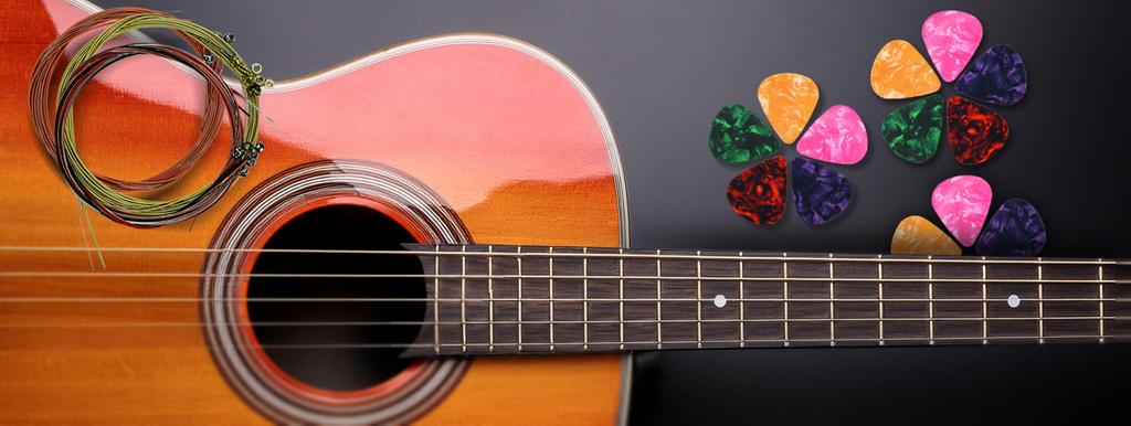 MusicMate MM-A90 AcousticPack Acoustic Guitar Accessory Kit