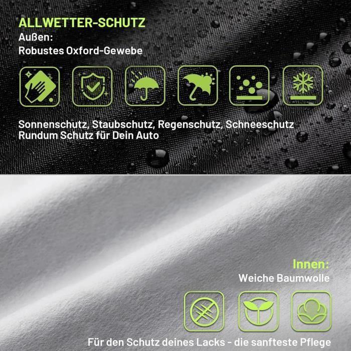 Housse de protection voiture - favoto - peva - imperméable - coton respirant - 375x165x155cm