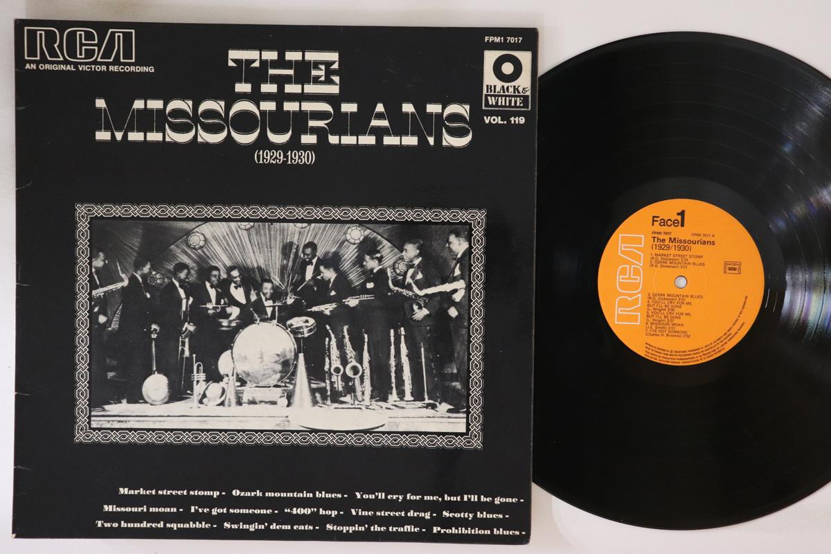 

LP Record MISSOURIANS - The Missourians (1929-1930) FPM17017 RCA 1974 France Jazz Used