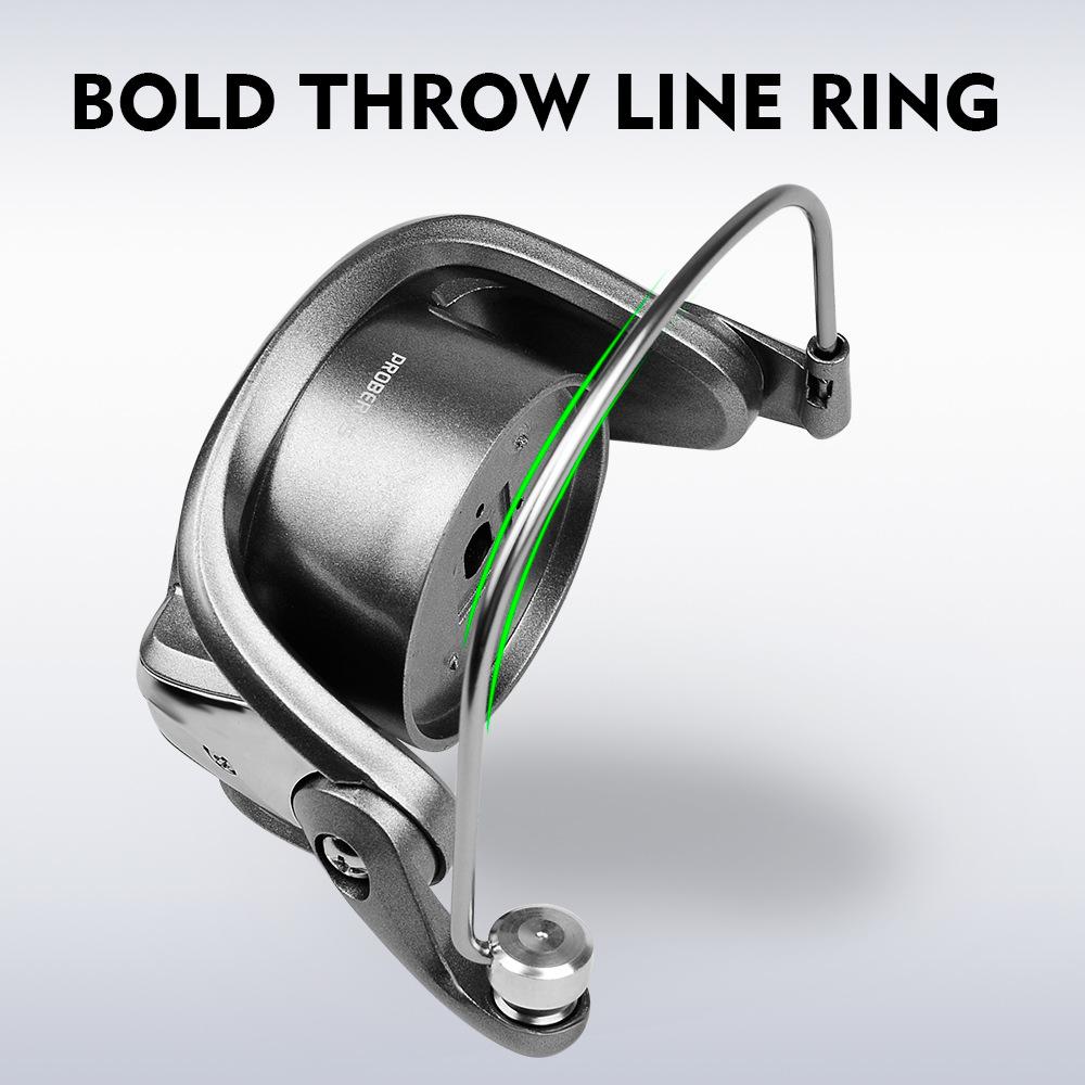 Roată metalică pentru turnare pe distanțe lungi, roată cu fir de pescuit Ya, barcă de pescuit pe mare, roată pentru undiță, roată cu ancoră, roată cu linie de pescuit