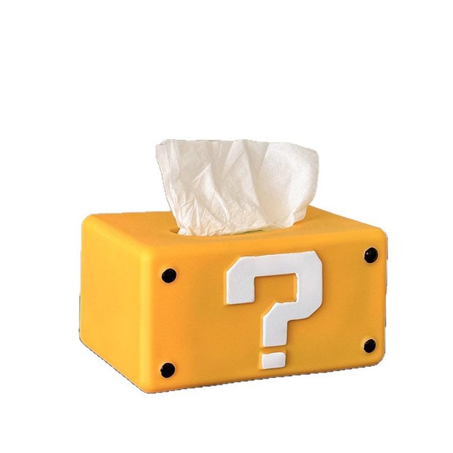 

Creative Mario Tissue Box - Adorable Style Creative Facial Tissue Box, High-End Luxury Box for Home Use, Living Room Decor чёрный