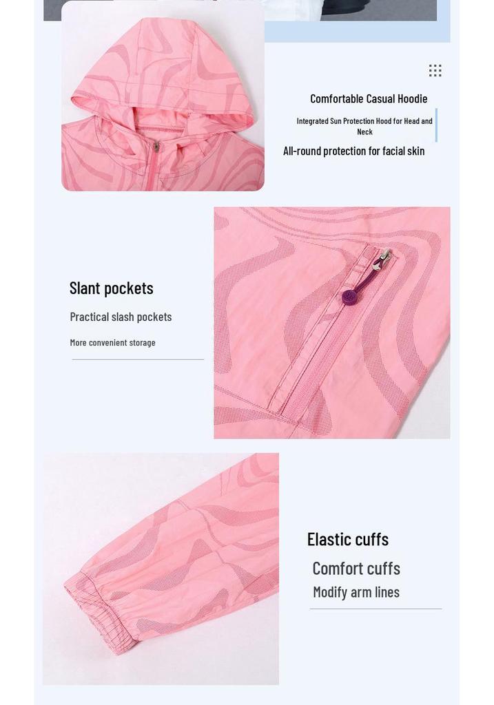 Women's 2026 Ice Silk Sun Protection Jacket: Lightweight, Breathable, Loose-Fit, UV Resistant for Summer Outdoors.