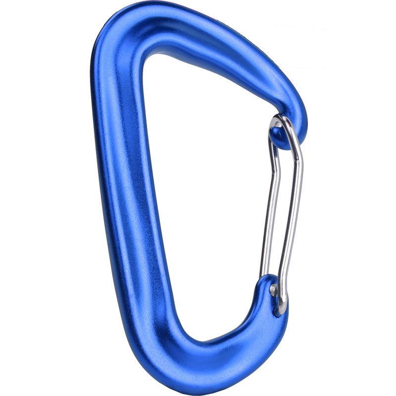 Yitu D-shaped 7075 Aluminum Carabiner for Climbing and Hammocks синий