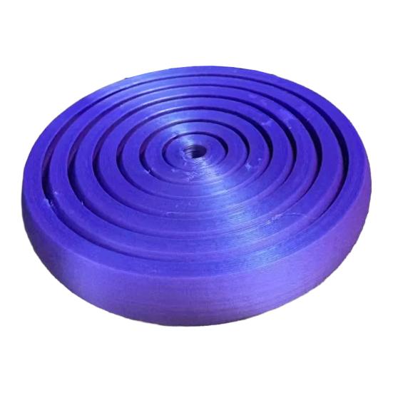 Interstellar Decompression Toy, Gradient Macaron Color Spiral Ring, 3D Printing Vortex Stress Relief Fidget Toy, for Kids Adults Gifts