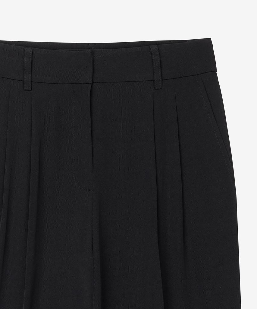 MIND BRIDGE WOMEN [W] Wide-Waisted Elastic Slacks Mypt3204