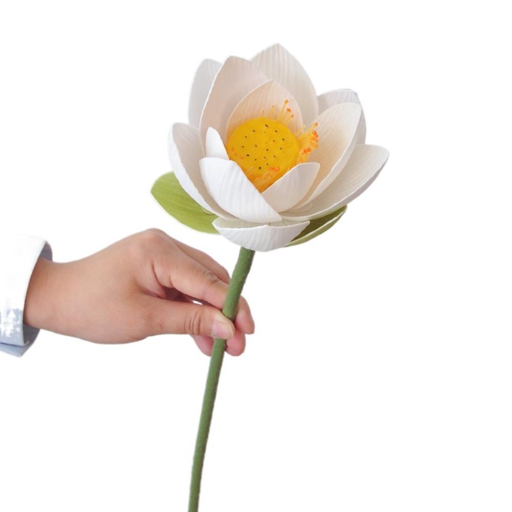 Lifelike Simulated Lotus EVA Decorative Fake Flower Fake Lotus Seedpod  Pastoral Decorative