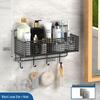 LIEI Punch-Free Suction Cup Bathroom Storage Shelf