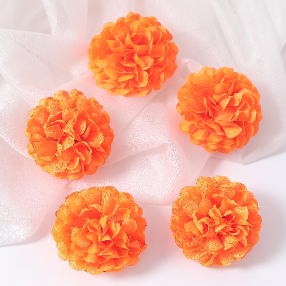 10/20 Stück Künstliche Blumenköpfe 4,5 cm Kunstblume für Heimdeko Garten Hochzeitsparty Dekoration Basteln Girlande Geschenke Zubehör