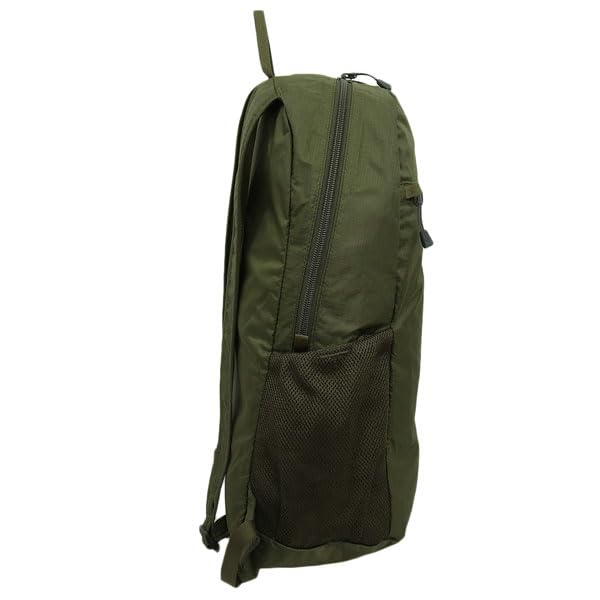 [Montbell] Bag for Men and Women, Backpack, Rucksack, A4 Compatible, Foldable Backpack, Nylon, Pocketable, Light Pack 15, 1133470 (Khaki (KH))