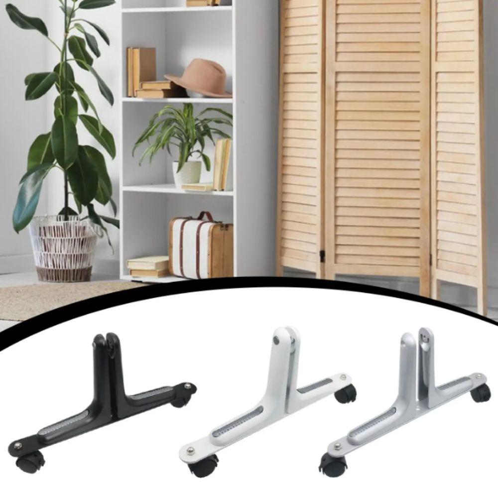 Adjustable Room Divider Screen Holder Movable Wheels Screen Base Room Divider Stand Holder  Bedroom