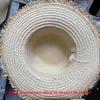 Sweet Tassel Edge Lace Flower Straw Hat Wide Brim Visor Women's Sun Hats French Style Boho UV Protection Cap Outdoor