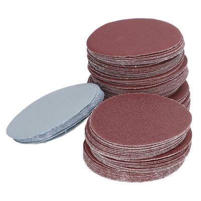 100 Pièces Disque Abrasif en Oxyde d'Aluminium Rond Disques de Papier de Verre pour Nettoyage 3 pouces 80?3000 Grain