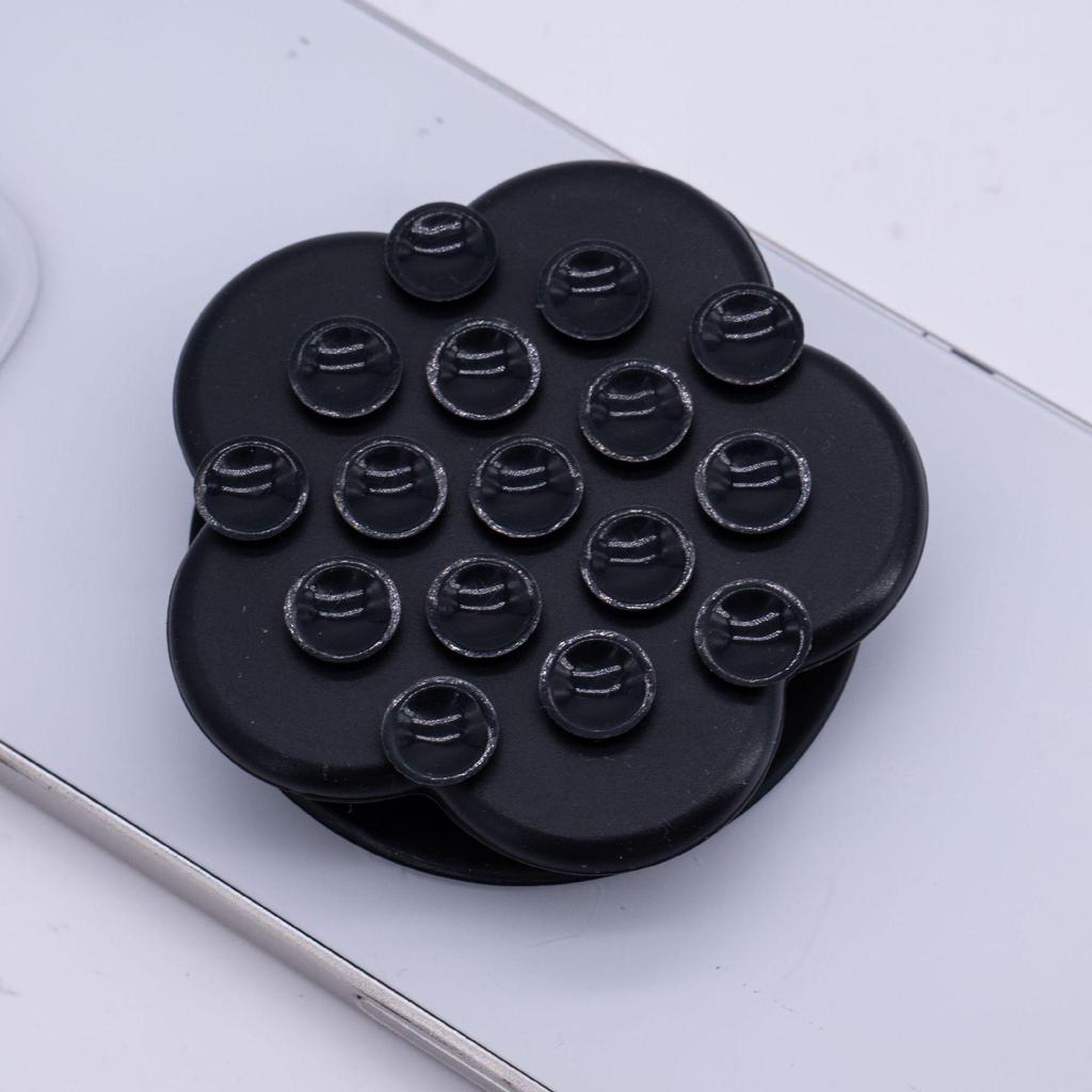 Silikon Çiçek Vantuzlu Telefon Tutucu ve Airbag Standı