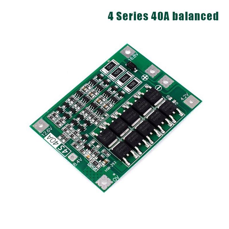 3 String 4 String 40A 60A Li-ion Lithium Battery Charger Protection Board Module Charger Protection Board Enhanced Version