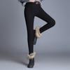 Herbst Schlank Fleece S-6XL Legging Hosen Frauen Hohe Taille Wolle Bleistift Hosen Winter Dicke Hose Casual Leggings 28656