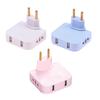 3 In 1 Eu Extension Plug With Usb For Mobile Phone Charging Converter Socket