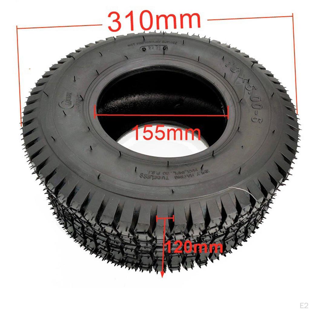 Golf Cart Tire 13x5.00-6 Multipurpose Replace Parts Easily Install Professional for ATV UTV