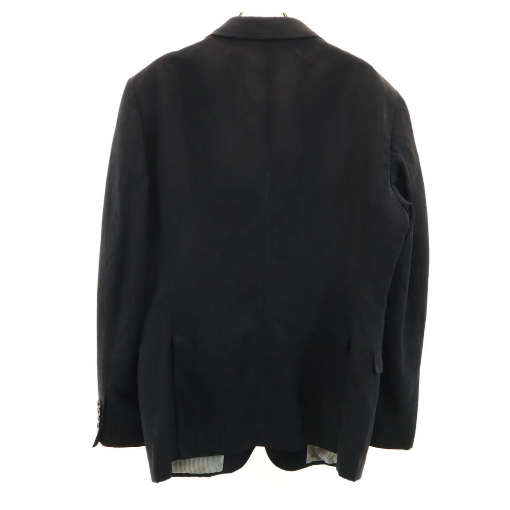 Armani Collezioni Linen Blend M&M's Tailored Jacket 50 Black Blazer Men's Used