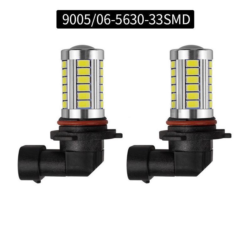 

2 шт./лот H4 H11 9006 9007 H7 H11 Автомобильная светодиодная лампа 5630 33SMD лампы дальнего света светодиодные лампы 9005/9006-2Pcs белый