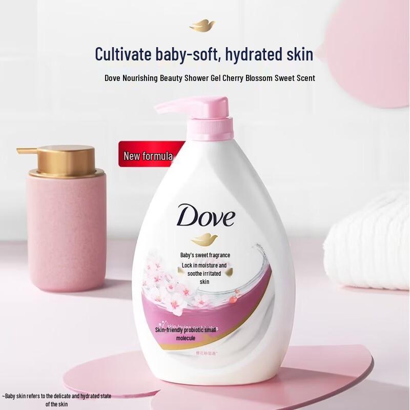 Dove Питательный гель для душа «Цветение вишни»