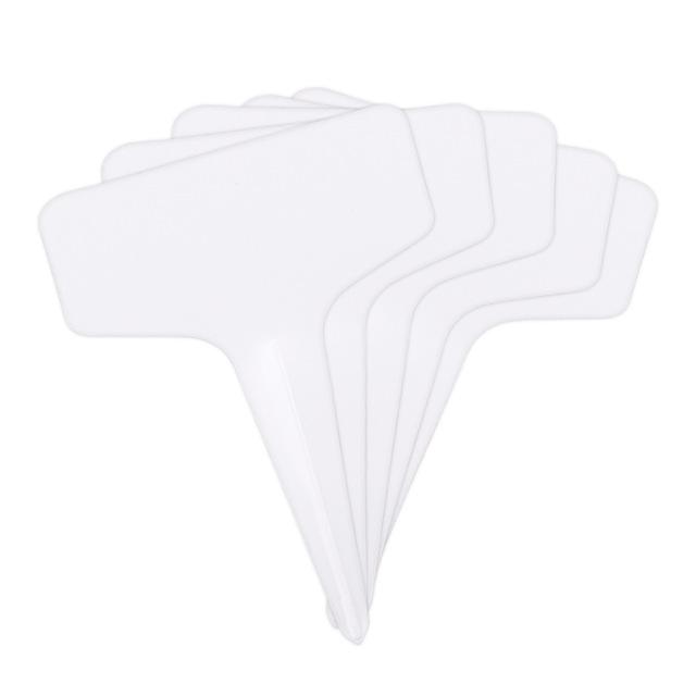 50/100/300ks Zahradnické rostlinné štítky ve tvaru T Vodotěsné štítky Květiny Zelenina Nástroje pro značení výsadby farma zahradní Nádoby na sazenice značkovací nástroje