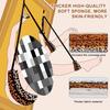 Upgraded SM Leopard Print Swing for Adults - Doorway Sex Seat Toy