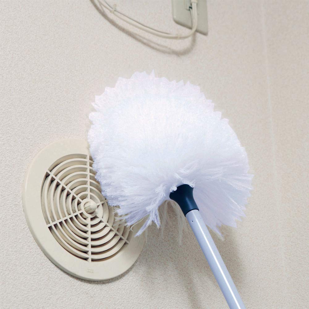 Azuma Electrostatic Ceiling Total Catches Dust On the Ceiling with the Power of Static Duster, Duster, Length Approx. 101.5-151cm, Electricity.