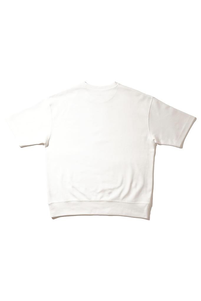[Amazon Essentials] Men's Double-Face Sweatshirt, Wide Fit (Formerly WHOLEPERSON Brand), White, Size L