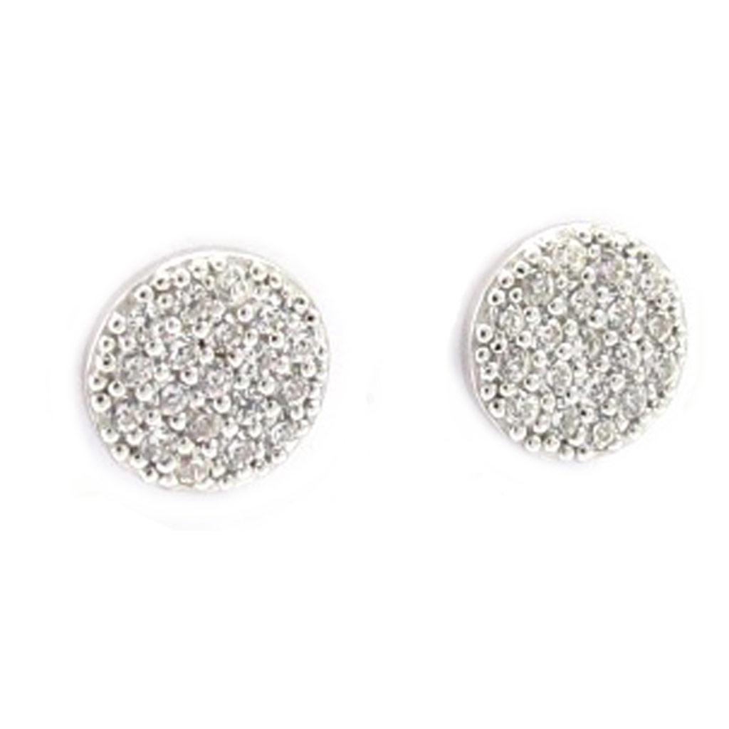 Les Trésors De Lily [K5909] - Silver Earrings 'Goddess' Silver White