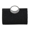 Harujio Women's Party Bag, Wedding Bag, Shoulder Bag, Handbag, or Clutch Bag with Chain, Perfect for Formal Occasions, Dresses, Guests, Wedding