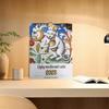 Daily/Weekly/Monthly Planner Hanging Calendar Hangable Desktop Calendar Durable Wall Calendar  Gift